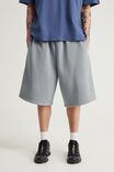 Baggy Track Short, NTN WASHED CONCRETE/PANEL - example image 2