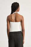 Ruched Front Bandeau Halter, CLOUD - alternate image 3