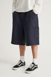 Baggy Track Short, HH NAVY BLAZER/UTILITY - example image 2