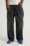 Open Gallery Baggy Jean, BLACK ASH - alternate image 2