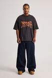 Notion Heavy Weight Box Fit Graphic Tshirt, NTN BLACK ACID/DYSTOPIA - alternate image 2