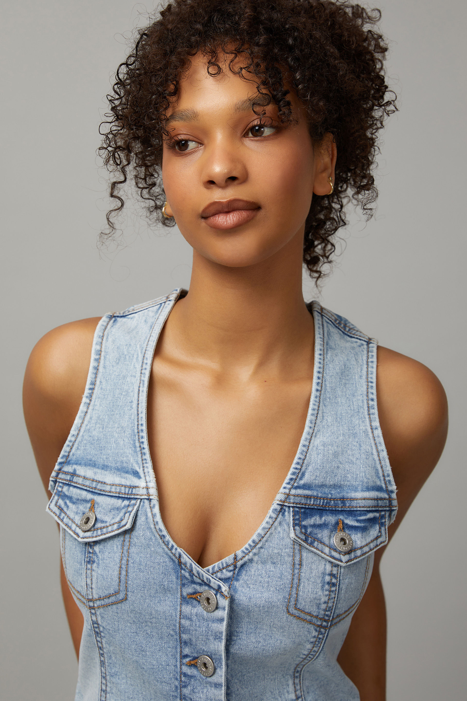 Denim vest womens on sale australia