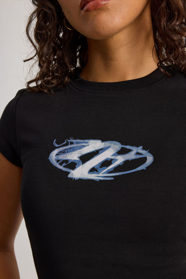 Notion Fitted Graphic Tee, BLACK/SMOKEY NOTION