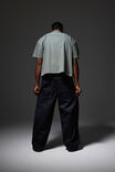 Half Half El Grande Baggy Jean, PLEATED DARK RAW - alternate image 2