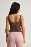 Authentics Scoop Neck Tank, MUD - alternate image 3