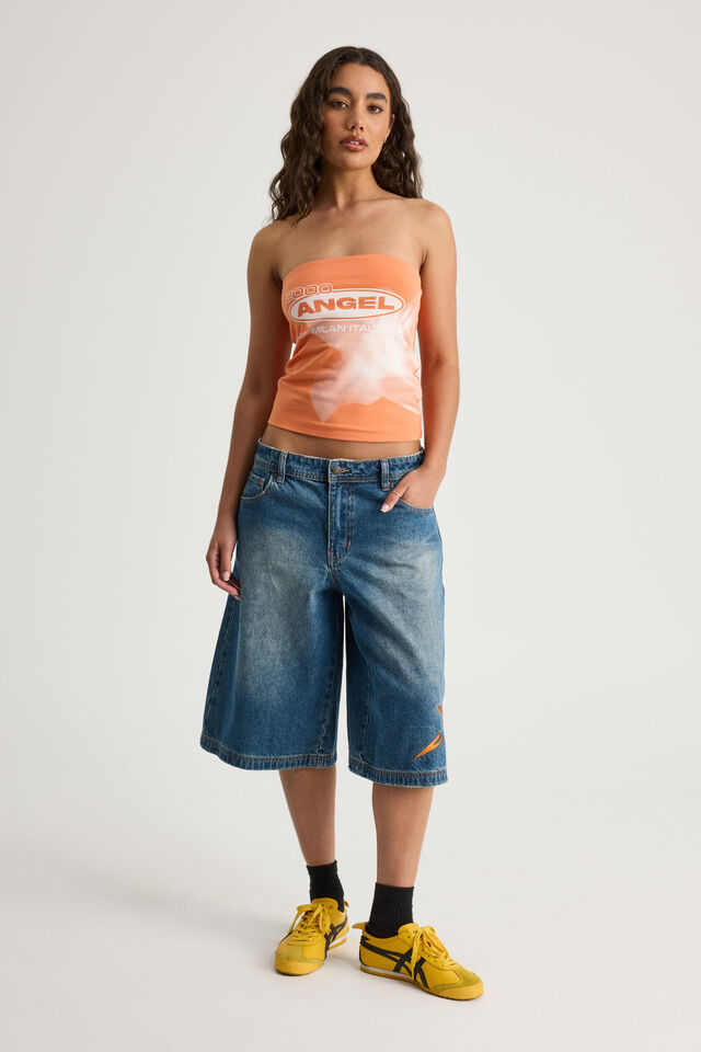 Graphic Bandeau, RICH ORANGE/2000 ANGEL