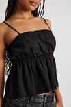 Luca Ruffle Top, BLACK - alternate image 4