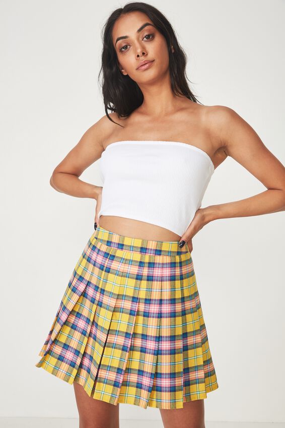 Rib Bandeau, WHITE