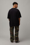 Half Half Straight Cargo Pant, CAMO - alternate image 3