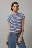 Slim Fit Tee, BLUE MULTI STRIPE - alternate image 1