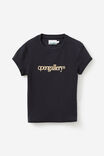 Open Gallery Fitted Tee, ICED LAGOON/OG - alternate image 1