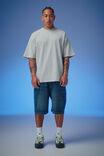 Half Half Painter Baggy Denim Short, DESERT HORIZON - example image 4