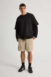 Nfl Basketball Short, LCN NFL BEIGE/SAINTS SHADOW - alternate image 5