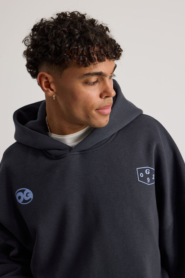 Open Gallery Hoodie, OG ICED LAGOON/IDEAS DEPARTMENT