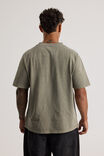 Notion Vintage Slim Fit Graphic Tshirt, NTN WASHED KHAKI MIST/NOTION SPIKE - alternate image 3