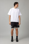 Nfl Basketball Short, LCN NFL BLACK/RAIDERS WRAP - alternate image 1