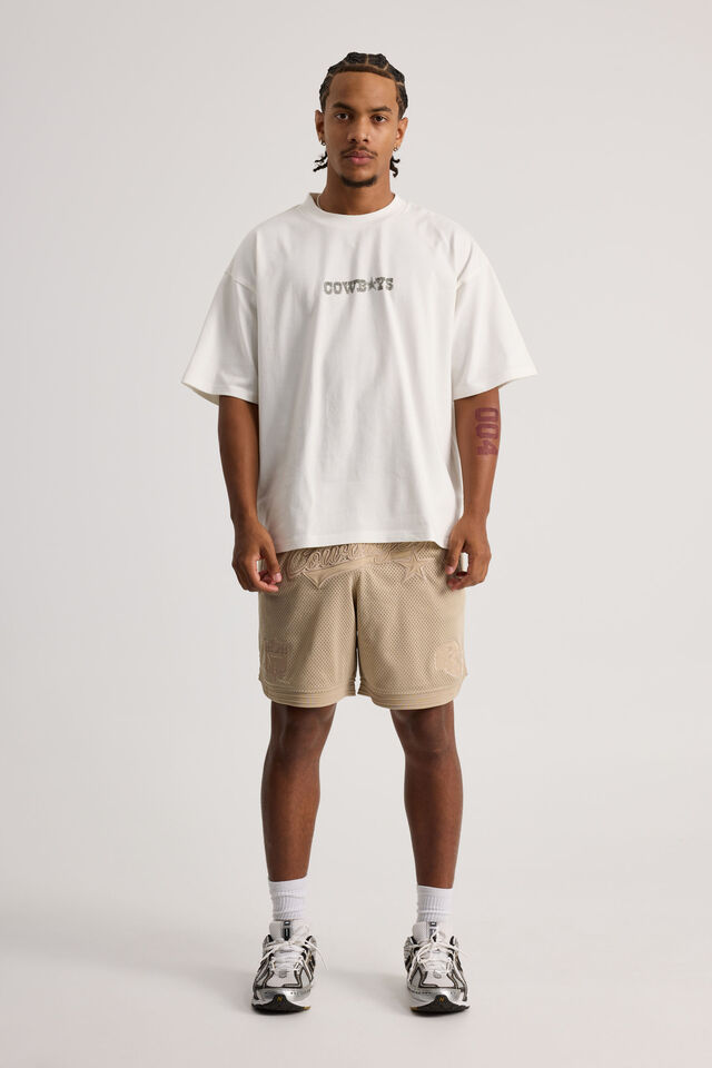 Dallas Cowboys Basketball Short, LCN DAL SANDSTONE/COWBOYS STEALTH