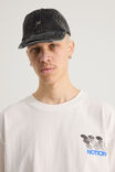 Notion Dad Cap With Star Pendant, NOTION SNOW WASH BLACK - alternate image 1