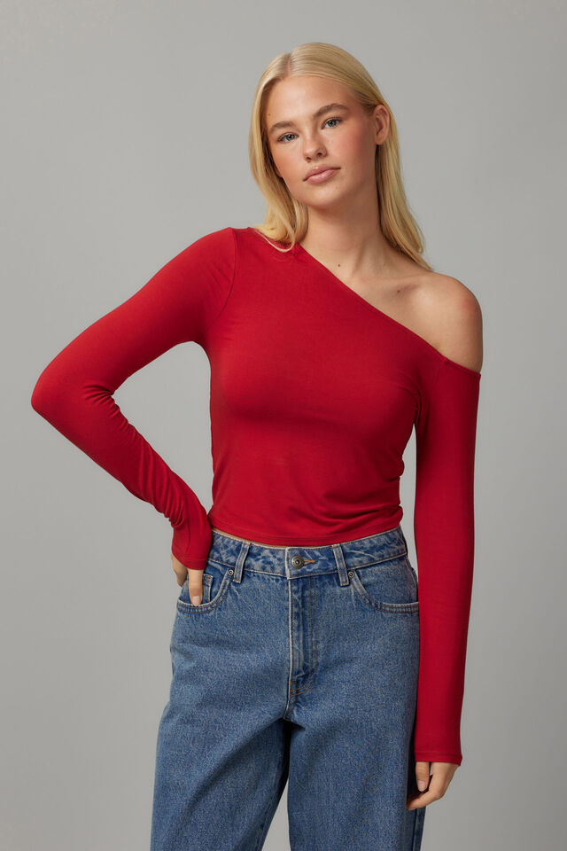 Gemma Asymmetric Long Sleeve, SCOOTER