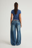 Mid Rise Baggy Jean, CLUB BLUE - alternate image 3