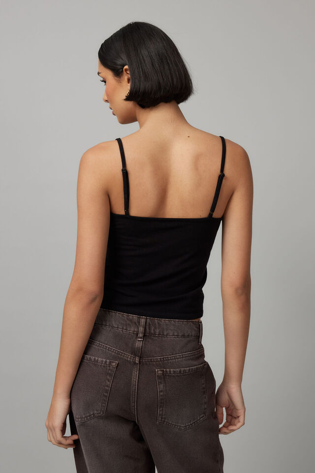 Classic Cami, BLACK