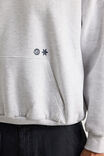Open Gallery Hoodie, OG SILVER MARLE/REVERSE - alternate image 4