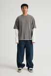 Notion Vintage Graphic Tshirt, NTN WASHED METEOR/SWOOSH LOGO - alternate image 2