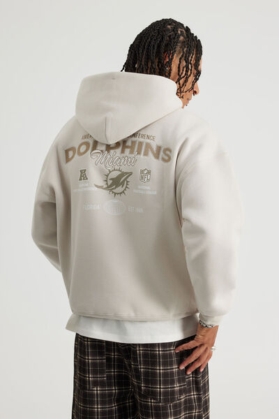 Nfl Hoodie, LCN NFL PEBBLE/DOLPHINS CLASSIC