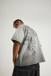 Select Colour: NTN WASHED BLACK/SKULL N CROSS