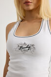 Graphic Tank, WHITE/CHERUB - alternate image 4