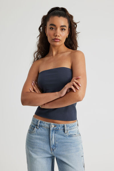 Authentics Longline Bandeau, SEAL