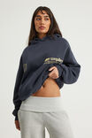 Open Gallery Boxy Hoodie, OG WASHED SEAL/CONSIDERED DESIGN - example image 3