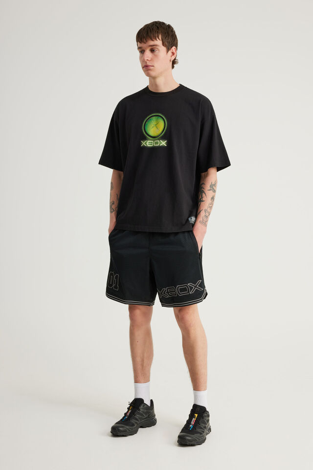 Xbox Basketball Short, LCN XBOX BLACK STEALTH