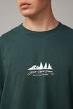 Heavy Weight Box Fit Graphic Tshirt, UC IVY GREEN/YACHT CLUB - alternate image 4