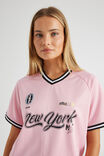 V Neck Sports Jersey, PINKIE PIE/NEW YORK - alternate image 4