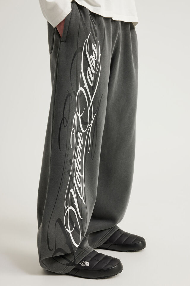 Baggy Trackpant, NTN Washed Black/Notion Labs