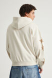 Notion Zip Thru Hoodie, NTN WASHED PEBBLE/OVERRIDE - alternate image 3