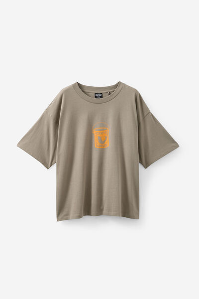 Half Half Heavyweight Box Fit Graphic Tshirt, HH KHAKI MIST/HARDWARE STORE
