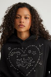 Notion Boxy Hoodie, NTN BLACK/ILYSM - alternate image 4