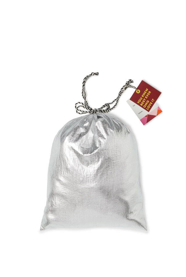 Gifting, METALLIC SILVER