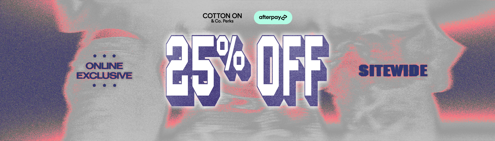 25% off – shop now!