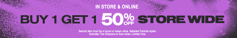 Buy One Get One 50% Off