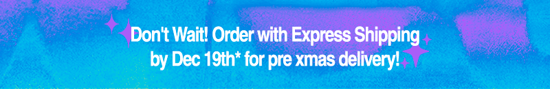 Don't Wait! Order Now For Pre X-Mas Delivery | Find Out More