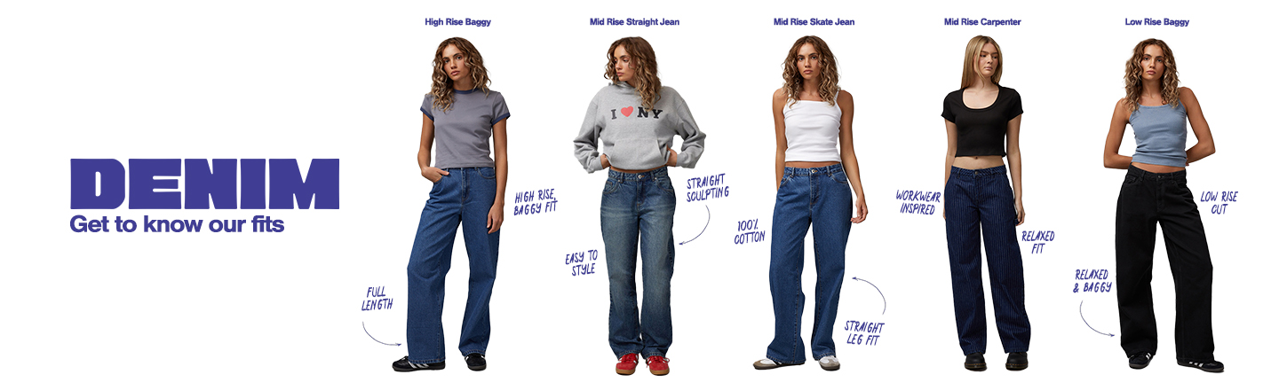 Women s Denim l Jeans Shorts Skirts more l Factorie