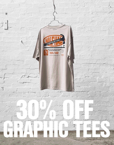 30% Off Graphic Tees