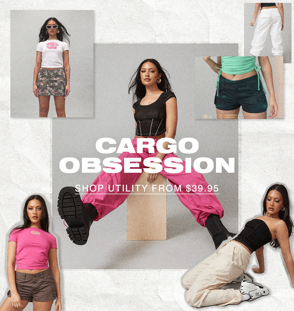 Cargo Obsession | Shop Utility from $39.95