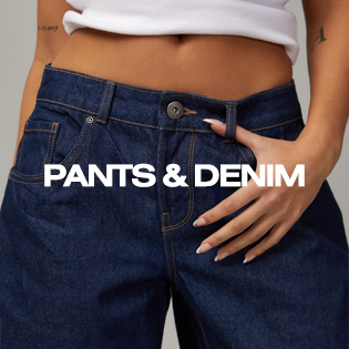 Shop Denim & Pants
