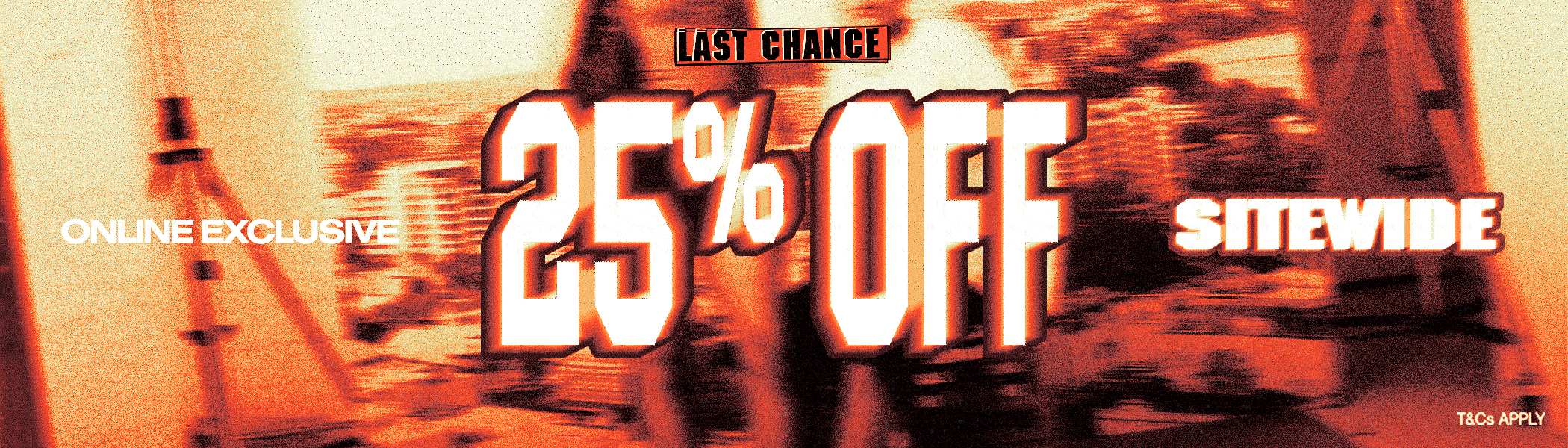 25% off – shop now!