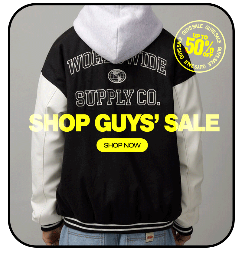 Up to 50% off Sale, Shop Guys' Sale!