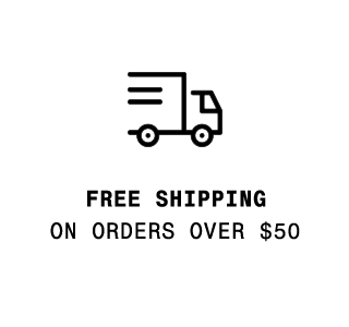 Free shipping on orders over $50 